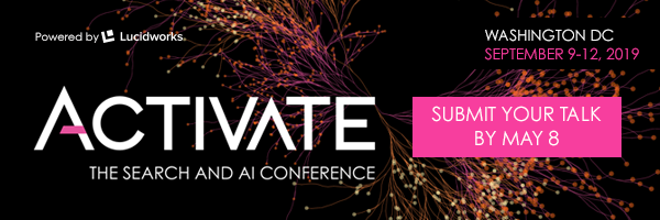 Submit a Talk for Activate 2019